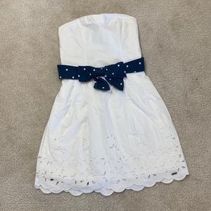 Hollister Y2K Linen Summer Dress